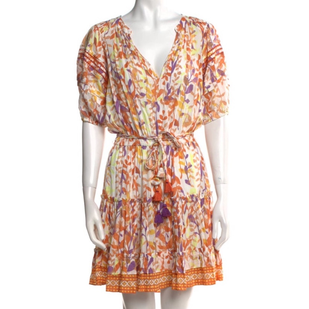 Poupette St. Barth Bona Belted Mini Dress NWOT